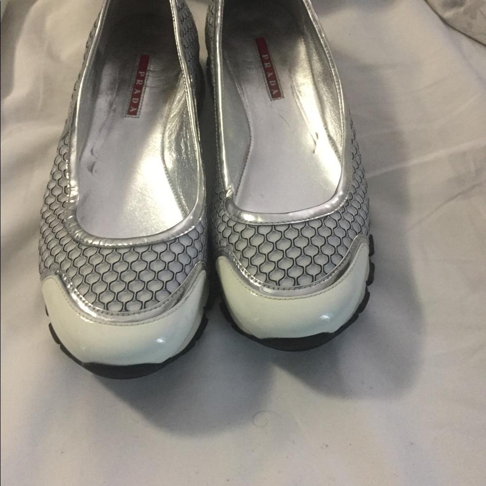 Prada women sneakers slip ones